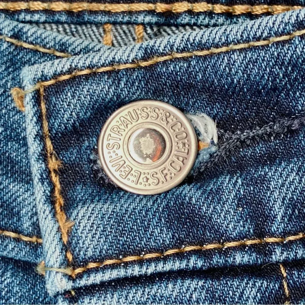 Levi’s 511 Slim Fit Straight Leg Jeans in Blue Wash Men’s 29/30